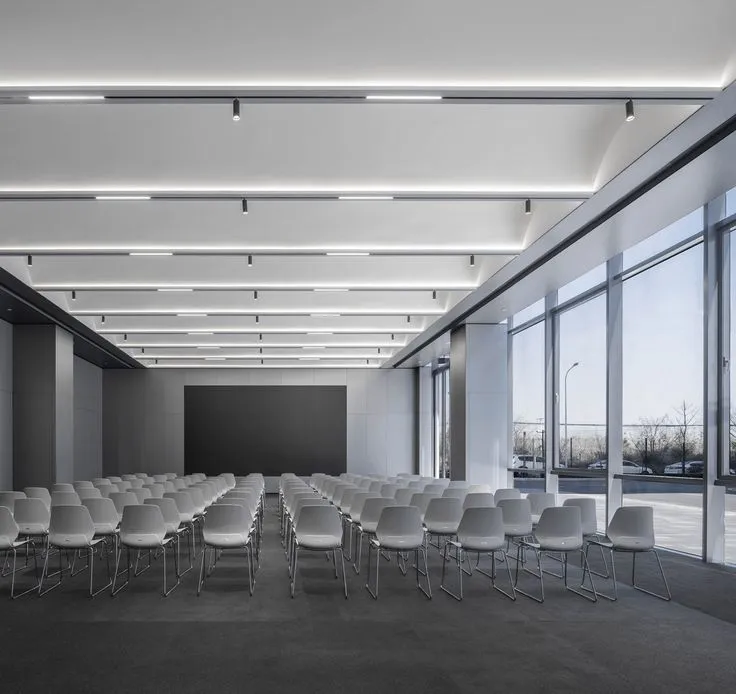 Auditorium and event space with LED video wall and line array audio system in Malaysia