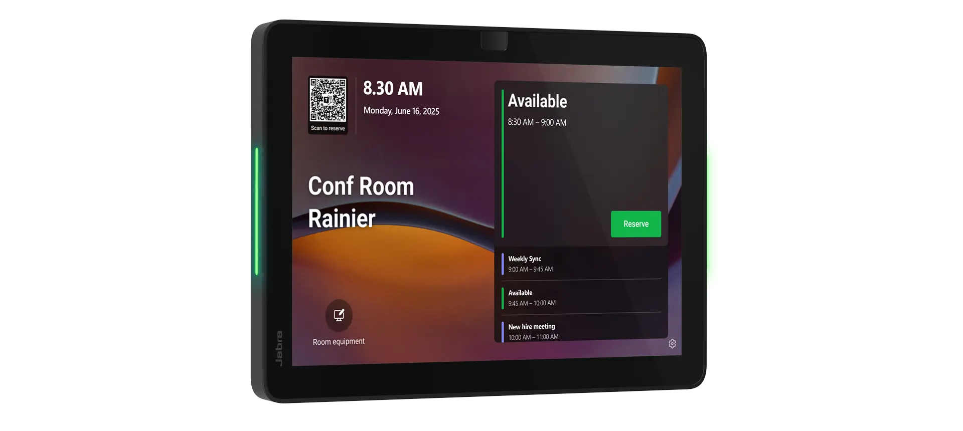 Jabra Scheduler room scheduling display