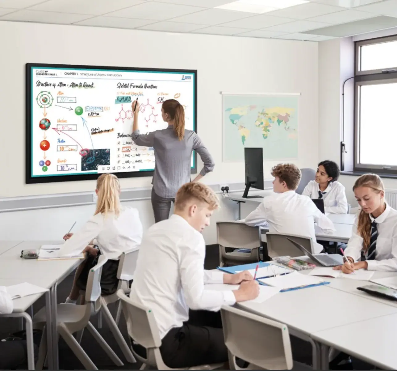 Samsung Flip Pro in a training room