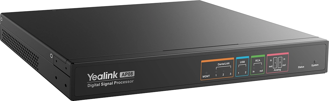 Yealink SkySound AP08 Dante DSP processor